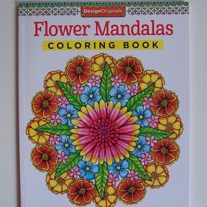 DESIGNS ORIGINALS Flower Mandalas Coloring Book